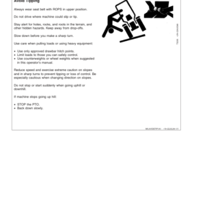 John Deere 5415 Narrow Tractor Operator's Manual (OMP72057) - Image 2