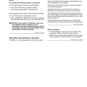 John Deere 553 Loader (Brazilian Edition) Operator's Manual (OMP74048) - Image 2