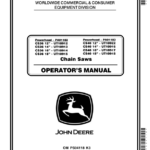 John Deere CS36, CS40 Chain Saws Operator's Manual (OMPS04118) - Image 1