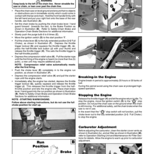 John Deere CS56, CS62 Pro Series Chain Saws Operator's Manual (OMPS04119) - Image 2