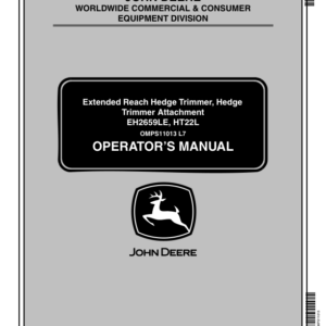 John Deere EH2659LE (000364-), HT22L (001005-) Operator's Manual (OMPS11013) - Image 1