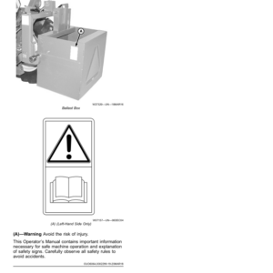 John Deere D120, H120 Loaders Operator's Manual (OMPXX10184) - Image 2