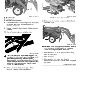 John Deere 300R, 320R, 440R Loaders Operator's Manual (OMPXX10910) - Image 2