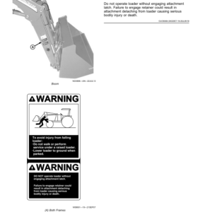 John Deere 300R, 320R, 440R Loaders Operator's Manual (OMPXX13009) - Image 2