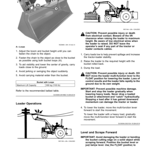 John Deere 300R, 320R, 440R Loaders (UK Export Edition) Operator's Manual (OMPXX13998) - Image 3