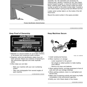 John Deere 700M Loader (UK Export Edition) Operator's Manual (OMPXX13999) - Image 3
