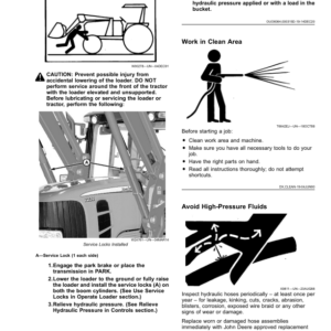 John Deere H310 Loaders (Export Edition) Operator's Manual (OMPXX15201) - Image 2