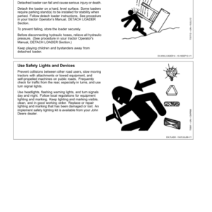 John Deere H240, H260, H310, H340, H360, H380 Loaders Operator's Manual (OMPXX15421) - Image 2