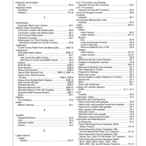 John Deere 543R, 603R, 623R, 643R, 663R, 683R Loaders Operator's Manual (OMPXX15496) - Image 2