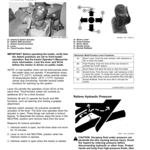 John Deere 600M Loaders Operator’s Manual (Export Edition) Operator's Manual (OMPXX16007) - Image 2