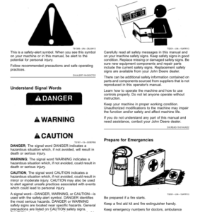 John Deere 300R, 320R, 440R Loaders Operator’s Manual (Export Edition) Operator's Manual (OMPXX16598) - Image 2