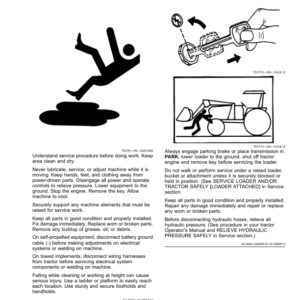 John Deere 300R, 320R, 440R Loaders Operator’s Manual (UK Edition) Operator's Manual (OMPXX16630) - Image 2