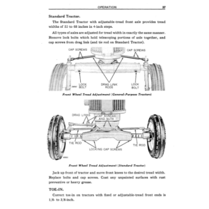 John Deere 70 General Purpose Tractors, Standard Diesel Tractors Operator's Manual (OMR2032) - Image 3