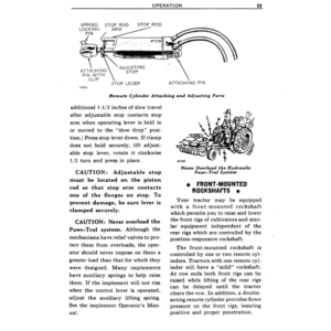 John Deere 730 General Purpose, Standard Tractor with LP-Gas Engine (S.N. 7300000- ) Operator's Manual (OMR20698) - Image 3