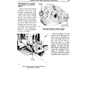 John Deere 730 GP Standard Diesel Tractor Operator's Manual (OMR20699) - Image 3