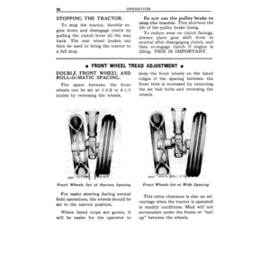 John Deere 720 Utility Tractor, Diesel with Gasoline Cranking Engine Operator's Manual (OMR2086) - Image 2