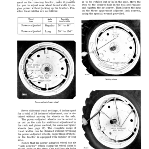 John Deere 3010 Row-Crop, Standard Diesel Tractors Operator's Manual (OMR28873R) - Image 2