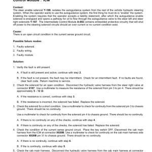 Case 5130, 6130, 7130 Combines Axial Flow Service Repair Manual - Image 3