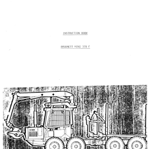 John Deere 578F Forwarders Operator's Manuals (57819) - Image 1