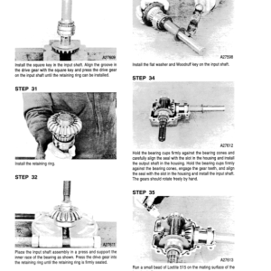 Case 2100, 2300 Series Combines Service Repair Manual - Image 4