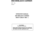 John Deere M90 Skidders Operator's Manuals (8042111) - Image 1