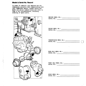 John Deere 550B Skidders Operator's Manuals (8044910) - Image 2