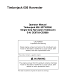 John Deere 608 Tracked Harvesters Operator's Manuals (827353000) - Image 1