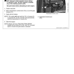 John Deere 210L Tractor Loader Operator's Manuals (CXT13663) - Image 3