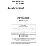 John Deere 1840 Forwarders Operator's Manuals (F034578 ) - Image 1