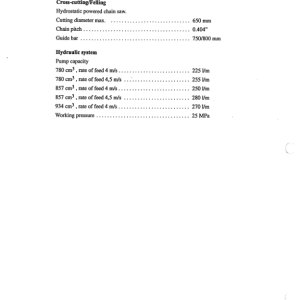 John Deere 762C Harvesting Heads Operator's Manuals (F056444) - Image 3