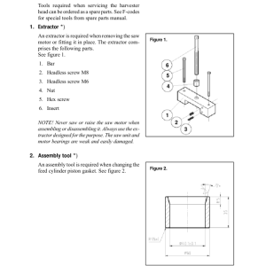 John Deere H752 Harvesting Heads Operator's Manuals (F062893) - Image 3