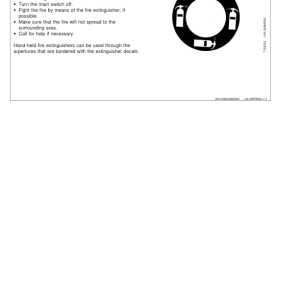 John Deere 770D Wheeled Harvesters Operator's Manuals (F067023) - Image 2