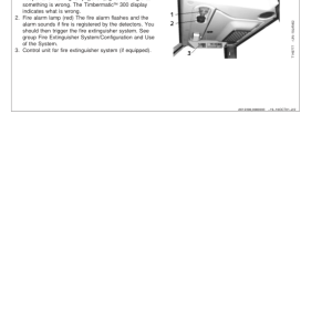 John Deere 770D Wheeled Harvesters Operator's Manuals (F067023) - Image 3