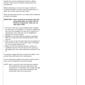 John Deere H742 Harvesting Heads Operator's Manuals (F069696) - Image 3