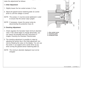 John Deere H754 Harvesting Heads Operator's Manuals (F069700) - Image 3