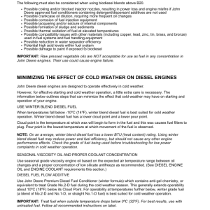 John Deere 1270E T3, 1470E T3 Wheeled Harvesters Operator's Manuals (F074145) - Image 3