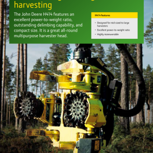 John Deere H414 Harvesting Heads Operator's Manuals (F074202) - Image 3