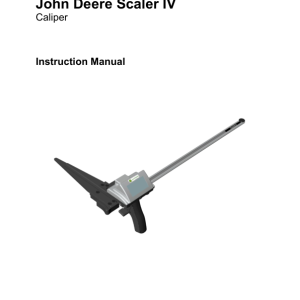 John Deere TIMBERMATIC H-09, 1070E, 1170E, 1270E, 1470E Measuring And Control Systems Operator's Manuals (F074221) - Image 4