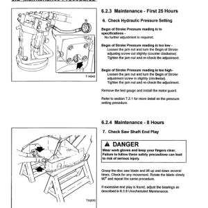 John Deere 20 INCH Dtt Disc Saw Felling Heads Operator's Manuals (F286569) - Image 3