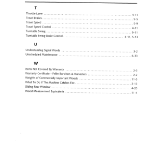 John Deere 608B Tracked Feller Bunchers Operator's Manuals (F288063) - Image 3