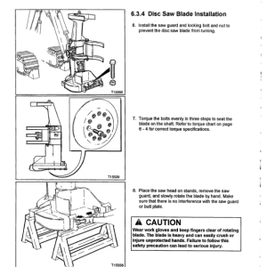 John Deere S546 Stt Disc Saw Felling Heads Operator's Manuals (F288070) - Image 3