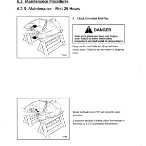 John Deere S566 Stt Disc Saw Felling Heads Operator's Manuals (F288076) - Image 3