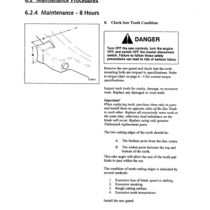 John Deere S547 Stt Disc Saw Felling Heads Operator's Manuals (F289031) - Image 3