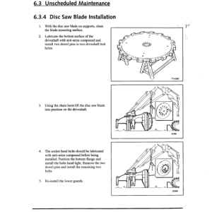 John Deere S576 Stt Disc Saw Felling Heads Operator's Manuals (F294946) - Image 3