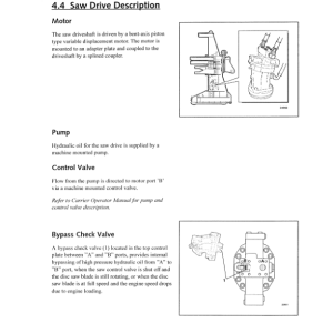 John Deere FS122 Stt Disc Saw Felling Heads Operator's Manuals (F295405) - Image 3