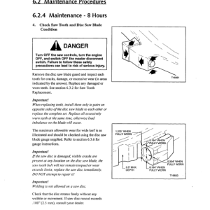 John Deere FS124 Stt Disc Saw Felling Heads Operator's Manuals (F295407) - Image 2