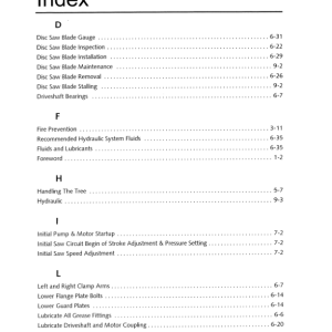 John Deere S547 Stt Disc Saw Felling Heads Operator's Manuals (F295725A) - Image 3