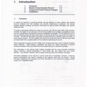 John Deere 230 Knuckleboom Loader Operator's Manuals (F306363) - Image 2