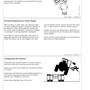 John Deere FD45 Dtt Disc Saw Felling Heads Operator's Manuals (F392067) - Image 2