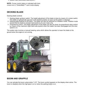 John Deere 1910G FFC Forwarders Operator's Manuals (F709024) - Image 3